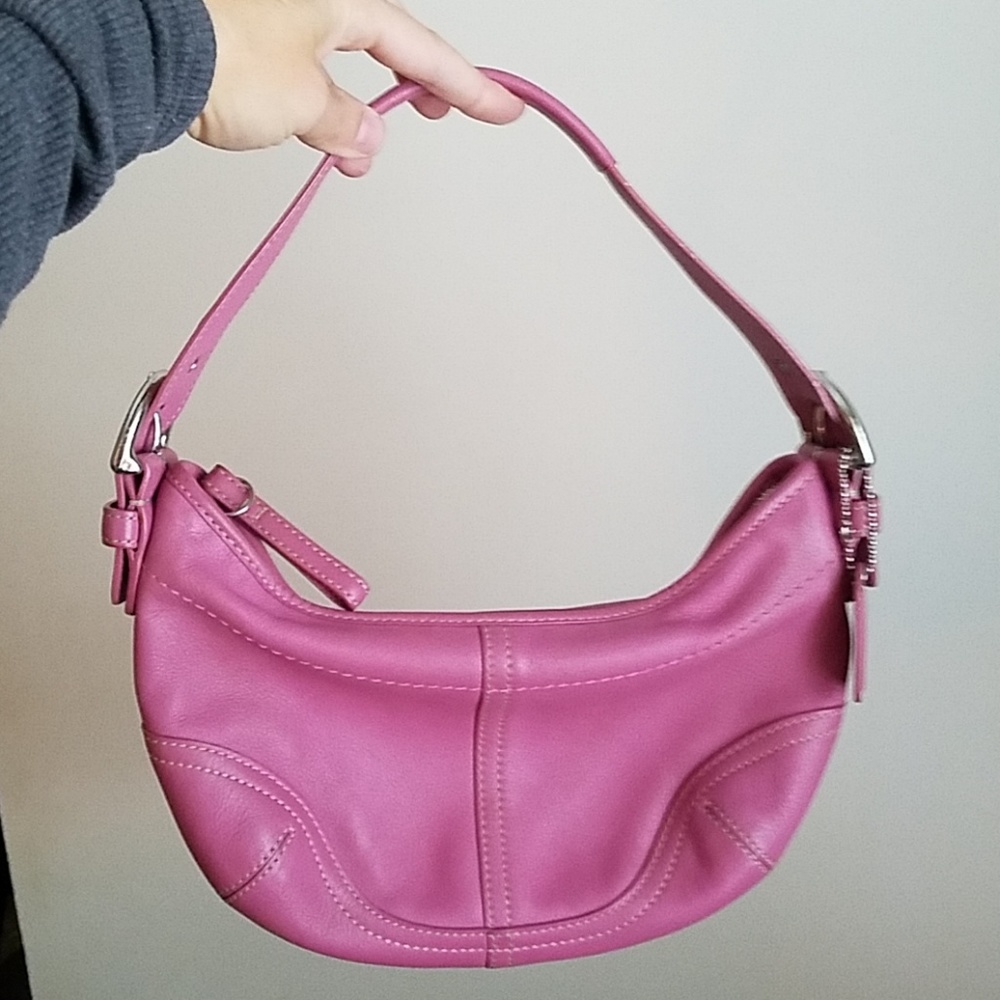 Authentic Vintage Coach Leather Hobo